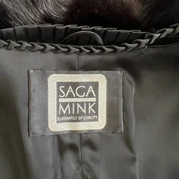 Safuron Saga Mink coat size M